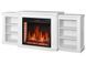 Каминокомплект ArtiFlame December AF28S махагон коричневый антик с обогревом и звуком горения огня