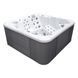Гідромасажний басейн IQUE Dreamline-II 2200-II-DD-BPM (WiFi+MICROSILK) (220х220х96 см), Brushedwalnut