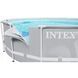 Каркасний басейн Intex 26756 Premium (610х132 см) з картриджним фільтром, драбиною, підкладкою і тентом