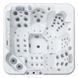 Гідромасажний басейн IQUE Dreamline-II 2200-II-DD-BPM (WiFi+MICROSILK) (220х220х96 см), Brushedwalnut