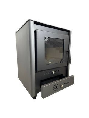 Сталева піч ProFire TARA P 8 чорний