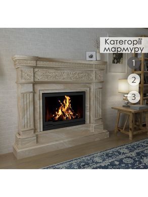 Каминная облицовка Hitis Елегант 2, материал мрамор категории 1
