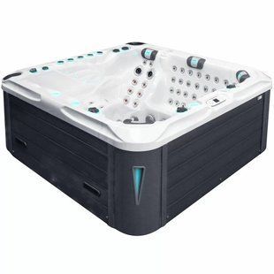 Гидромассажный бассейн Passion Spas Felicity Mighty Wave (230x230x91 см), Серебристо-белый