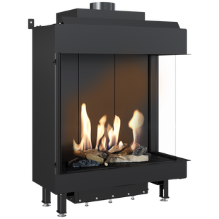 Каминная топка Kratki LEO 76 / 62 правая LPG (7,7 кВт)
