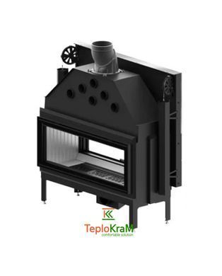 Камінна топка HITZE ARDENTE DUO 120х43.DGS 22 кВт, тунельна з гільйотиною