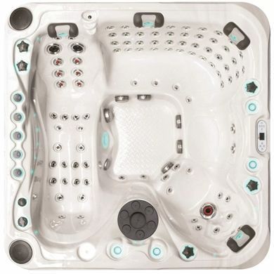 Гідромасажний басейн Passion Spas Felicity Mighty Wave (230x230x91 см), Сріблясто-білий