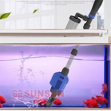 ЕЛЕКТРИЧНИЙ СИФОН ДЛЯ ОЧИЩЕННЯ ГРУНТУ SUNSUN HXS 03
