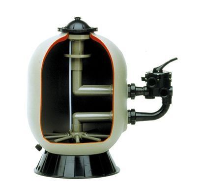 Фільтр піщаний Hayward PRO з боковим клапаном, 600 мм, 150 кг піску