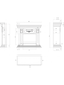 Каминокомплект Aflamo RIVIA + LED 60