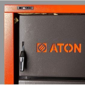 Котел твердопаливний ATON Multi 16, водоохолоджувальні колосники, 16 кВт, сталь 4 мм (420302)