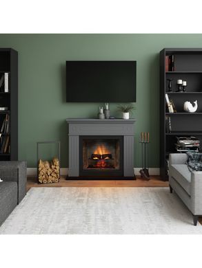 Каминокомплект Tagu LARSEN PowerFlame 2 серый