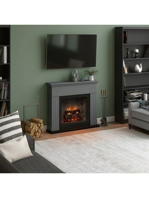 Каминокомплект Tagu LARSEN PowerFlame 2 серый