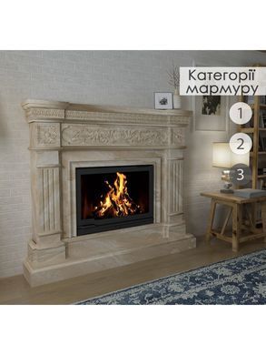 Каминная облицовка Hitis Елегант 2, материал мрамор категории 3