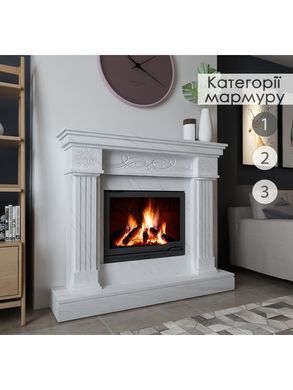 Каминная облицовка Hitis Фелисия, материал мрамор категории 1