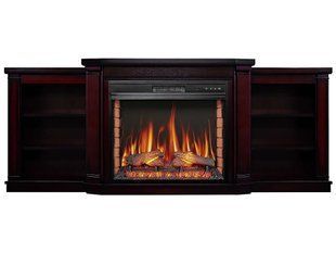 Каминокомплект ArtiFlame Residence AF28S белый дуб, патина серебро с обогревом и звуком горения огня