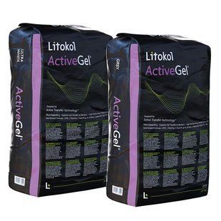 Клей для плитки Litokol K80 20 кг Active Gel Сірий ACTGG0020