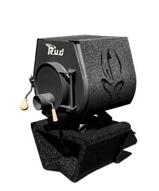 Отопительная конвекционная печь Rud Pyrotron Кантри 00 с варочной поверхностью (отапливаемая площадь 40 кв.м.)
