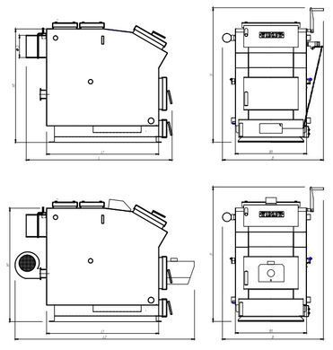Твердотопливные котлы WD КД-50 кВт