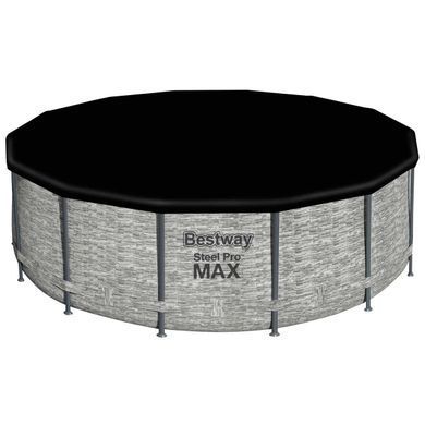 Каркасний басейн Bestway 5619D (427х122 см) з картриджним фільтром, драбиною та захисним тентом