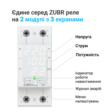 Багатофункціональне реле ZUBR MF2-50
