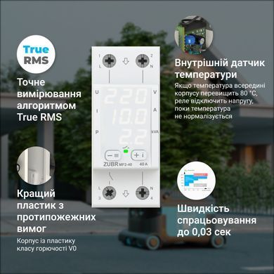 Багатофункціональне реле ZUBR MF2-50