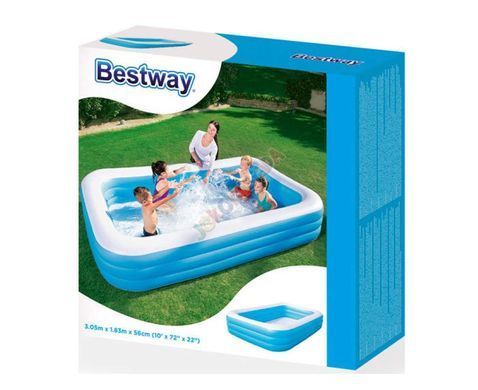 Детский надувной бассейн Bestway 54009 &laquo;Семейный&raquo;, 305 х 183 х 56 см