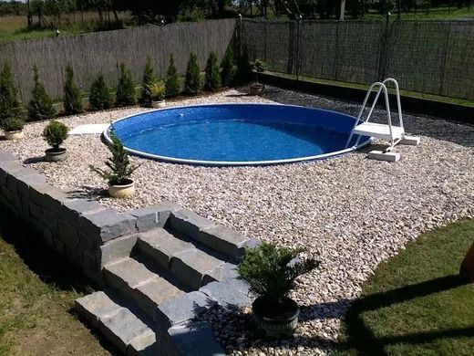 Сборный бассейн Hobby Pool Milano 416 x 150 см, пленка 0.8 мм