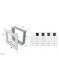 Вентиляційна решітка Kratki 11x42 см OSKAR мідна фарбована