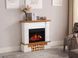 Электрокамин ArtiFlame Roxwell AF23S &ndash; дуб, свободностоящий, с обрамлением из МДФ, реалистичным эффектом пламени, LED-подсветкой и обогревом