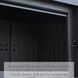 Камін Kratki FLOKI BOX правий 8 kW &Oslash; 160 в обудові модульній ZIMBABWE NERO