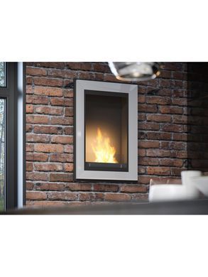 Біокамін Simple Fire FRAME 550 Білий зі склом
