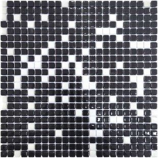 Мозаїка скляна Aquaviva Black/White
