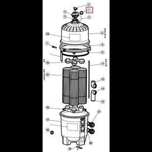 Манометр для фильтров Hayward SwimClear (ECX2712B1)