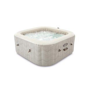 Надувной джакузи Intex 28446 Chevron Deluxe Whirlpool Spa, на 4 чел. 175см х 175см х 71см| , Intex
