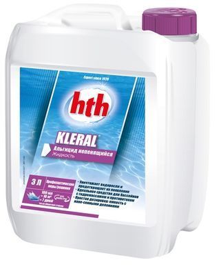 Альгицид hth 3л (Франция), не пениться, KLERAL