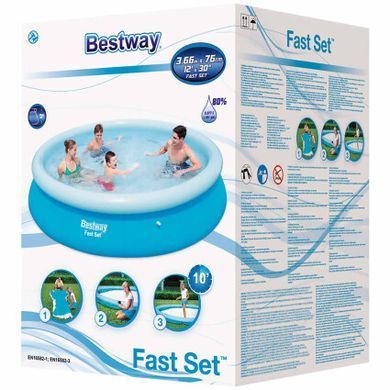Надувной бассейн Bestway 57273 (366x76 см)
