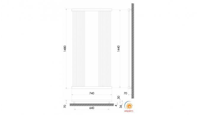 Дизайн радіатор Polywarm Mirrage
