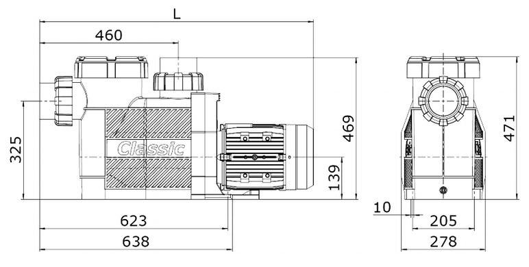 Насос Win Classic XL 30 1.5 кВт 380V