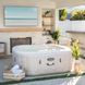 Надувний джакузі Intex 28446 Chevron Deluxe Whirlpool Spa, на 4 особи 175см х 175см х 71см| , Intex