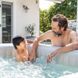 Надувний джакузі Intex 28446 Chevron Deluxe Whirlpool Spa, на 4 особи 175см х 175см х 71см| , Intex