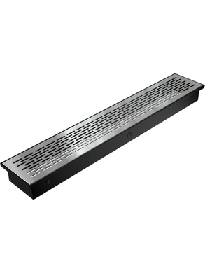 Вентиляційна решітка Kratki 9x60 см FLOOR шліфована