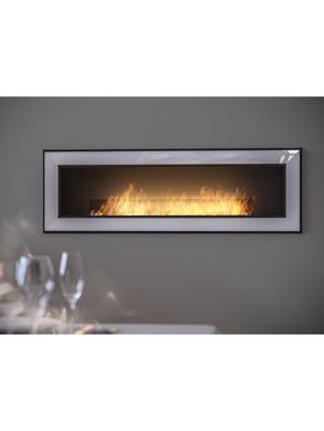 Біокамін Simple Fire FRAME 1500 Білий зі склом