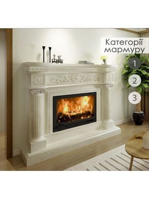 Каминная облицовка Hitis Елегант 3, материал мрамор категории 1