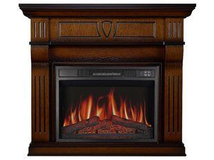 Каминокомплект ArtiFlame Beethoven AF23S дуб антик с обогревом и звуком горения огня