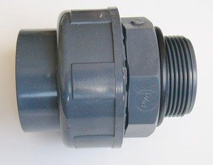Муфта роз'ємна з О-колом 50 х1 1/2" зовнішня., PN16 3BRO0085