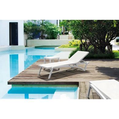 Шезлонг Aquajoy Pacific, белый