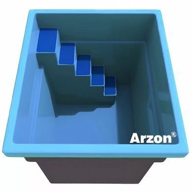 Композитный бассейн Arzon Бриз (260х210х150 см)
