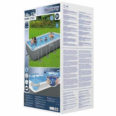 Каркасный бассейн Bestway 56466 (549х274х122 см) с песочным фильтром, лестницей и тентом