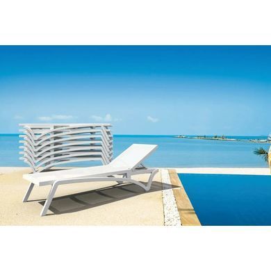Шезлонг Aquajoy Pacific, белый