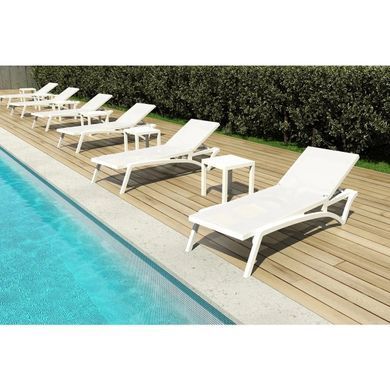 Шезлонг Aquajoy Pacific, белый
